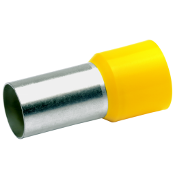 Втулочный изолир. наконечник 6мм2, длина втулки 12мм (цвет по DIN46228ч.4 - желтый)
