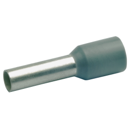 Втулочный изолир. наконечник 4мм2, длина втулки 10мм (цвет по DIN46228ч.4 - серый)