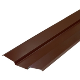 Планка ендовы верхняя 76х76х2000 (ПЭ-8017-ОН) шоколад