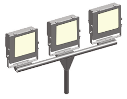 Кронштейн Т-образный для прожекторов на обечайке 3П1-0,2-0,5-О1 9 кг