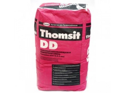 Ровнитель цементный Thomsit DD, 25кг (толщ. 0,5-5мм, расх. 1,5кг/м2, проч. М220)