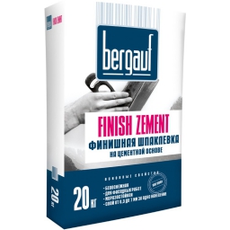 Шпатлевка Bergauf Finish Zement, 20кг